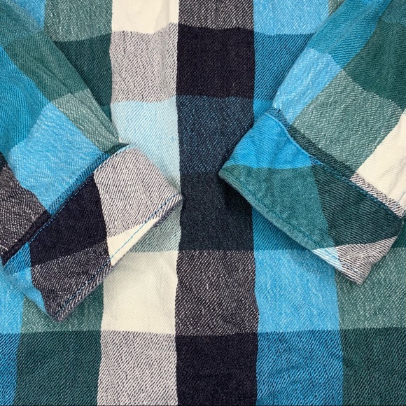 Billabong Men's Box Flannel Button down shirt  size M - Picture 4 of 13